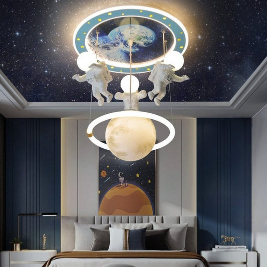 Astronaut Space Station Chandelier
