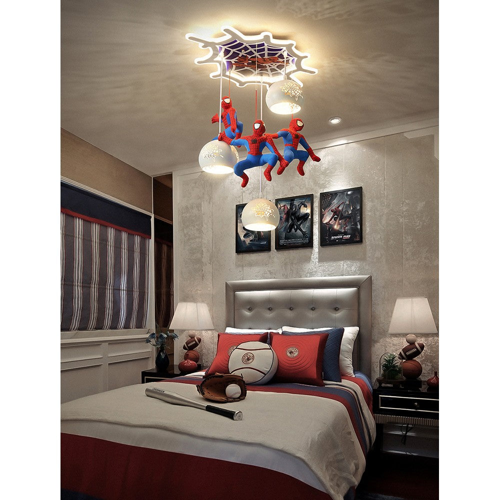 Spiderman Kids Chandelier